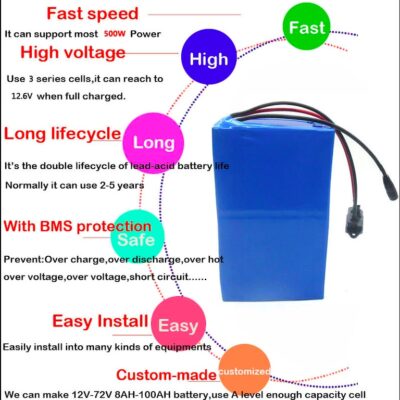 12V Lithium Ion Battery